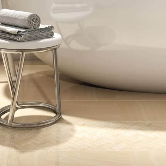 Kerama Marazzi Контарини Белый Лаппатированный Обрезной 60х60