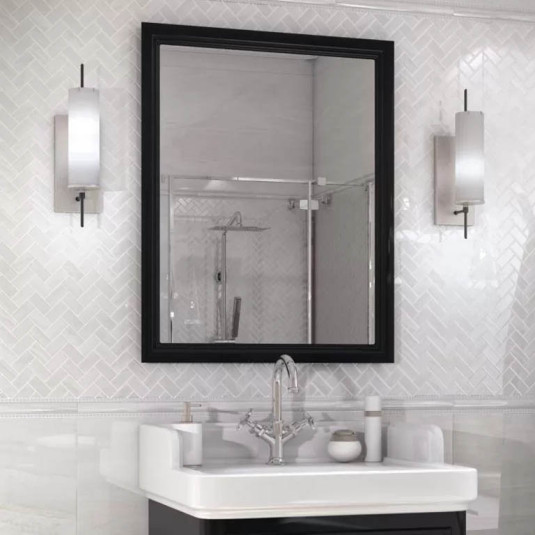 Kerama Marazzi Контарини Белый Лаппатированный Обрезной 60х60