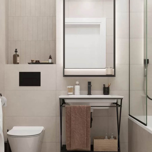 Kerama Marazzi Мирабо Серый Светлый Обрезной 60х60