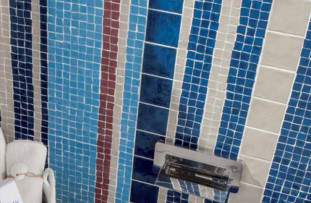 Marca Corona Jolie 8330 Blanc Bleu Trama (Комп/4шт) 10x10