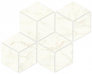 Atlas Concorde Marvel Shine Marvel Calacatta Delicato Mos. Esagono Lapp