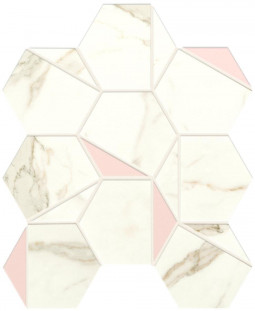 Atlas Concorde Marvel Shine Marvel Calacatta Prestigio Rose Hex Silk
