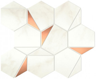 Atlas Concorde Marvel Shine Marvel Calacatta Delicato Gold Hex Shiny