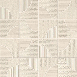 Atlas Concorde Aplomb Cream Mosaico Arch 32x32