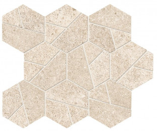 Atlas Concorde Boost Stone Ivory Mosaico Hex