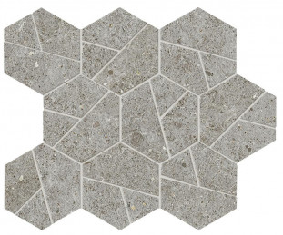 Atlas Concorde Boost Stone Grey Mosaico Hex
