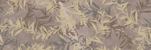 Marazzi Italy Allmarble Wall Pulpis Satin Decoro Foliage 80X120 8мм