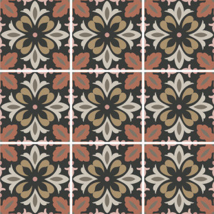 APE Ceramica Dahlia Daisy Day 15x15
