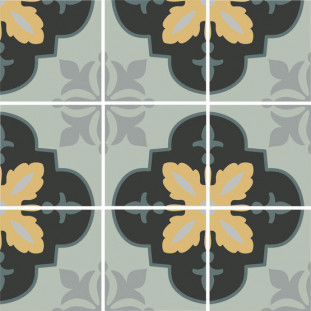 APE Ceramica Dahlia Violet Night 15x15
