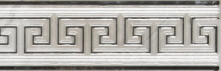 APE Ceramica Rex Cenefa Coliseum Silver 8x25