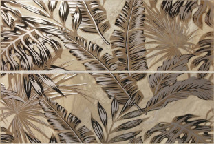 APE Ceramica Rex Decor Set Cream 25x75