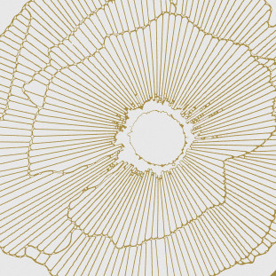 Aparici Art-Deco White Spritz Natural 29,75x29,75