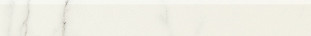 Marazzi Italy Allmarble Бордюр Плинтус Batt.Bt Statuario Lux (7x58)