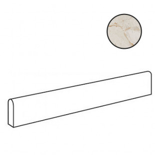 Cerdomus Karnis Ivory Battiscopa Levigato 97453, 4,8х120