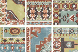 ABK Play Carpet Mix Multicolor 20x20