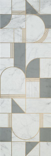 Marazzi Italy Allmarble Декор Wall Altissimo Satin Decoro Club 40x120
