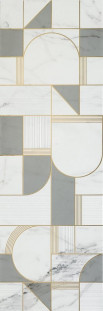 Marazzi Italy Allmarble Декор Wall Statuario Satin Decoro Club 40x120