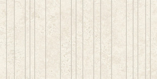 Atlas Concorde Marvel Travertine Декор White Cross Chiselled Urban Grid