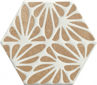 Marca Corona Terracreta J082 Cesello Chamotte Esagonо 25х21,6