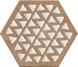 Marca Corona Terracreta J086 Intarsio Chamotte Esagonо 25х21,6