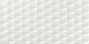 Atlas Concorde 3D Wall Design 3D Stars White Matt 40x80