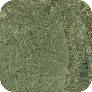 Arcana Black&Cream Керамогранит Checkers Rounded Green Giada 28,6х28,6