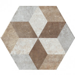 Fioranese Heritage Deco Exagona Texture 4 34,5х40
