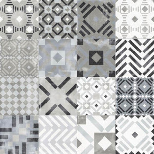 ABK Play Labyrinth MIX Grey 20x20