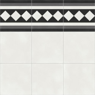 Aparici Vienna Керамогранит White Border Natural-59,2x59,2