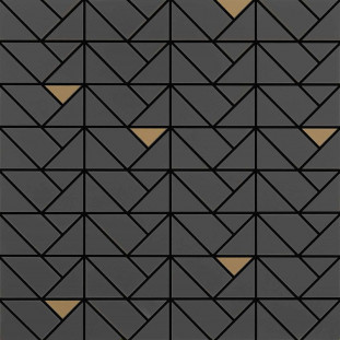 Marazzi Italy Eclettica Mos. Anthracite Bronze 40x40