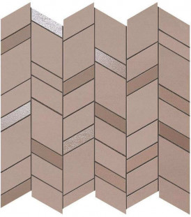 Atlas Concorde Mek Rose Mosaico Chevron Wall