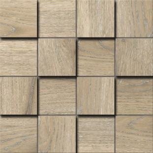 Ametis Daintree DA02 Chess-3D (7,5x7,5) 30x30 матовая(10 мм) бежевая
