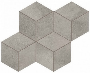 Atlas Concorde Blaze Aluminium Mosaico Esagono Matt