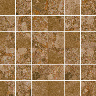 Arcana Black&Cream Керамогранит Brown Mosaic Wash 30х30