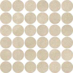 Atlas Concorde Boost Expression Керамогранит Tan Mosaico Circle Matte