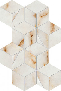 Atlas Concorde Marvel Diva Керамогранит Ice Crystal Mosaico Hex Lappato