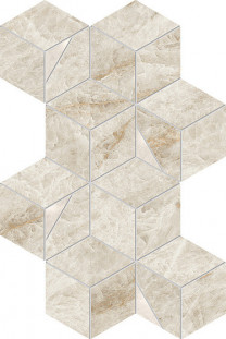 Atlas Concorde Marvel Diva Керамогранит Taj Mahal Mosaico Hex Lappato
