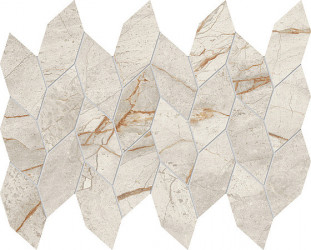 Atlas Concorde Marvel Diva Керамогранит White Everest Mosaico Twist Lappato