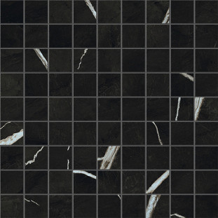Atlas Concorde Marvel Meraviglia Керамогранит MERAVIGLIA Black Origin Mosaico Matt