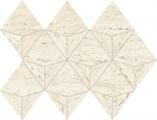 Atlas Concorde Marvel Travertine Marvel White Mosaico Origami
