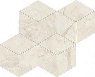 Atlas Concorde Marvel X Керамогранит Calacatta Perla Mosaico Esagono Silk