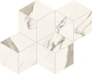 Atlas Concorde Marvel X Керамогранит Calacatta Sublime Mosaico Esagono Silk