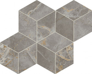 Atlas Concorde Marvel X Керамогранит Fior di Bosco Mosaico Esagono Silk