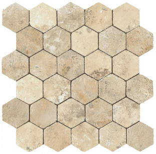 Atlas Concorde Aix Blanc Honeycomb Tumbled