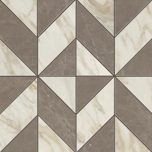 Atlas Concorde Marvel Edge Marvel Gris-Calacatta Mosaico Cubes Lap.