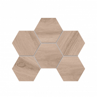 Ametis Selection SI01 Hexagon 25x28,5x10 матовая бежевая