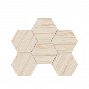 Ametis Selection SI03 Hexagon 25x28,5x10 матовая бежевая