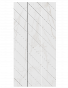 Ametis Supreme Фальшмозаика SM02 Corner 30x60x10 матовая (левый) бежевая