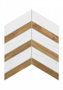 Ametis Supreme SM02/SI02 Chevron 37,5x29x10 матовая бежевая