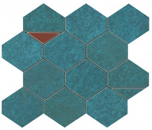 Atlas Concorde Blaze Verdigris Mosaico Nest